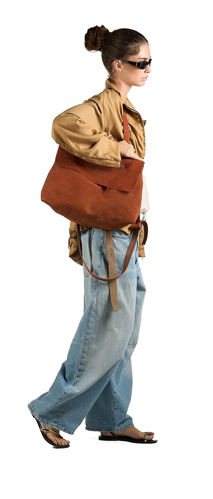daniele basta leather and silver bags - WEARING